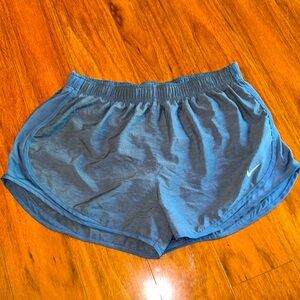 Blue Nike Women's Tempo Running Shorts XL